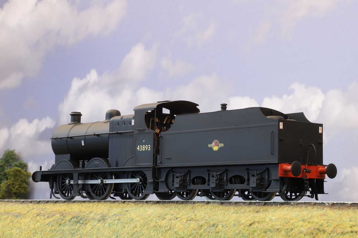 Sancheng/Tower Brass Finescale O Gauge Fowler Class 4F No. 43893 BR Black Late Crest