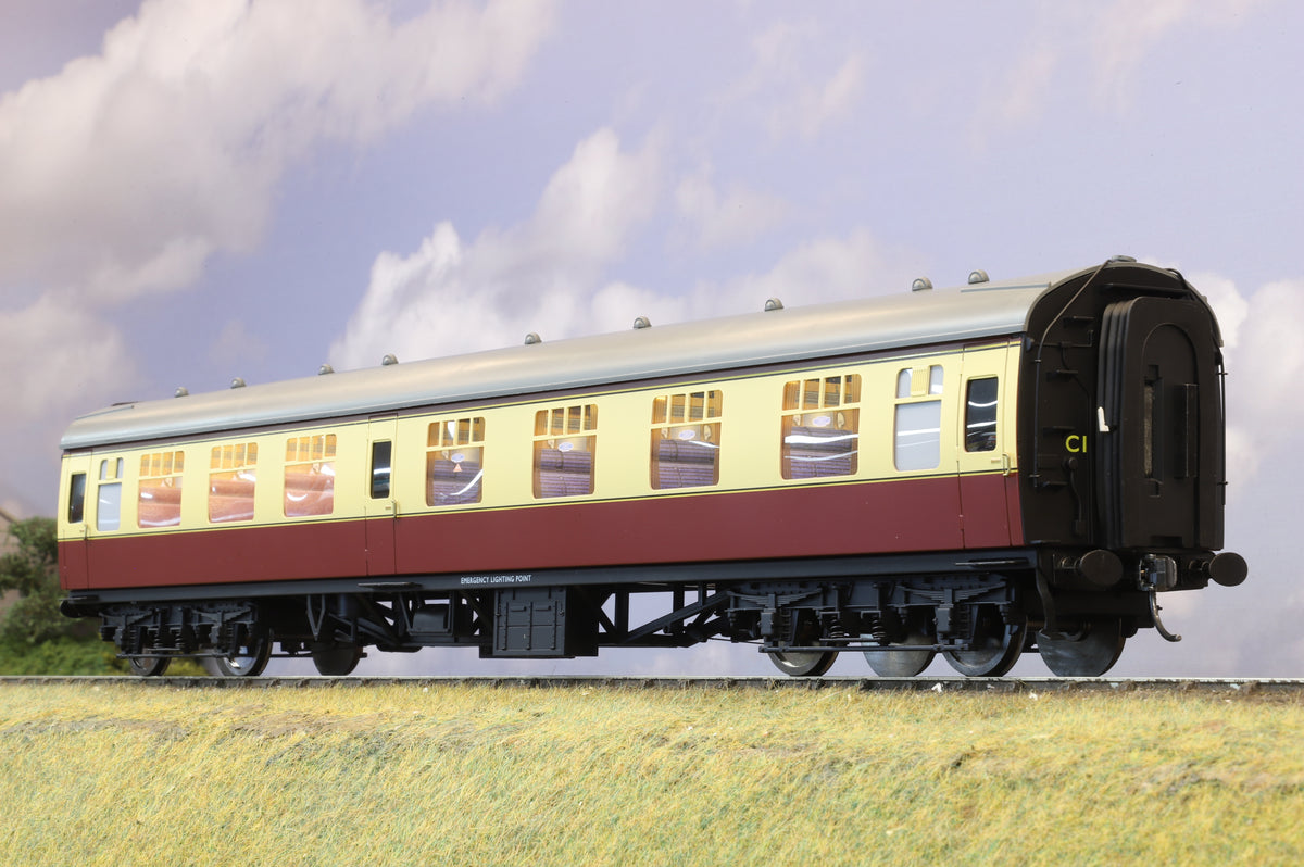 Darstaed Finescale O Gauge BR Mk1 CK, BR Carmine &amp; Cream