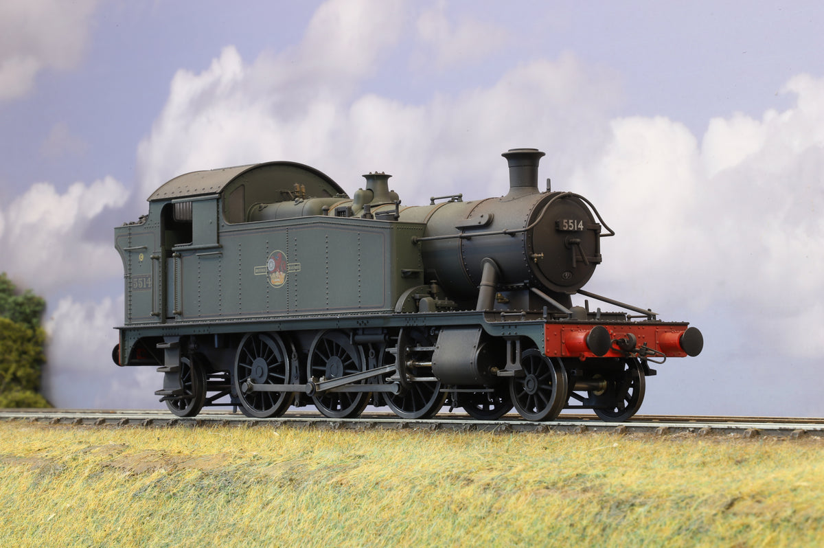 Lionheart Finescale O Gauge Class 55xx No.5514 BR Lined Green (Late Crest), Weathered