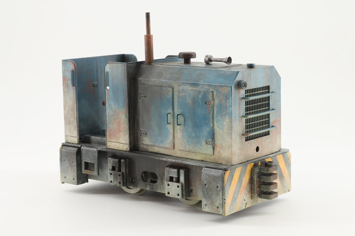 Roundhouse 16mm (32mm Gauge) Diesel Shunter 'Hercules', RC Fitted, Weathered