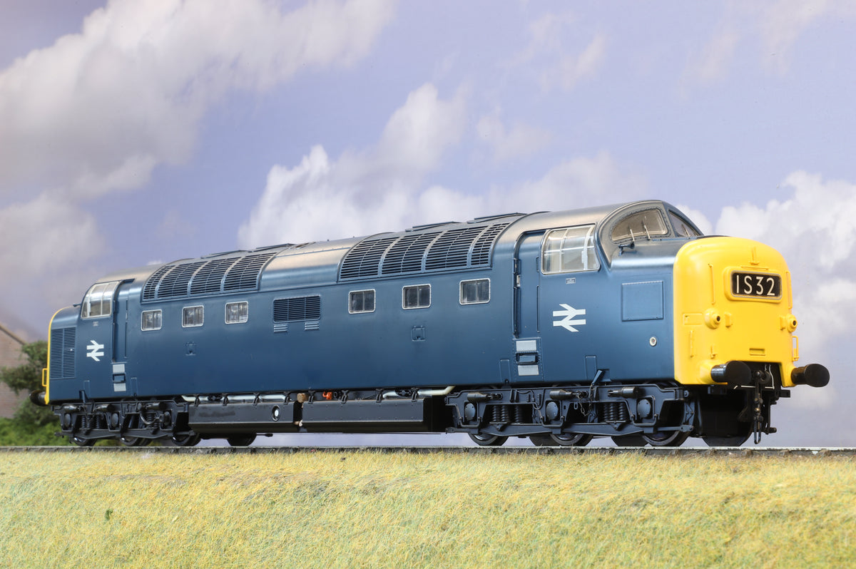 Heljan Finescale O Gauge Class 55 &#39;Deltic&#39; BR Blue Unnumbered