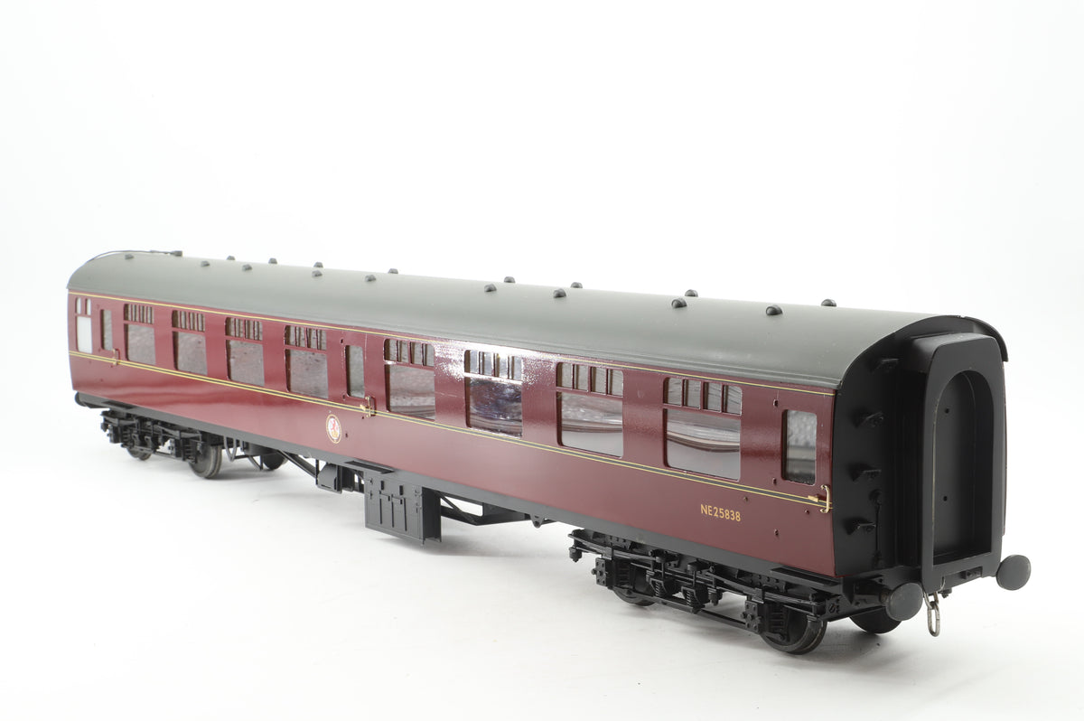 Finescale Gauge 1 (Kit-Built) BR MK1 SK NE25838, Maroon (Brass Sided)