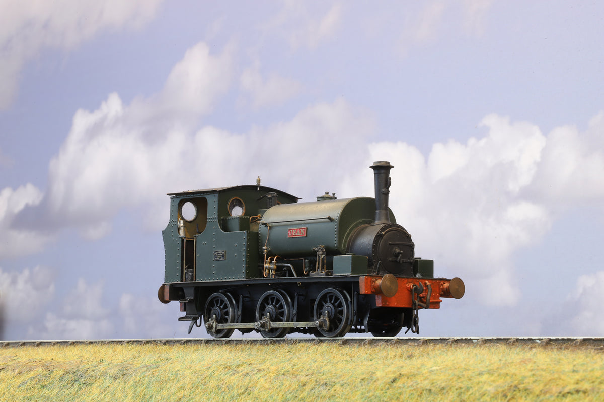 Kit-built Finescale O Gauge Hudswell Clarke Standard Contractor&#39;s Tank &#39;Jean&#39; Dark Green