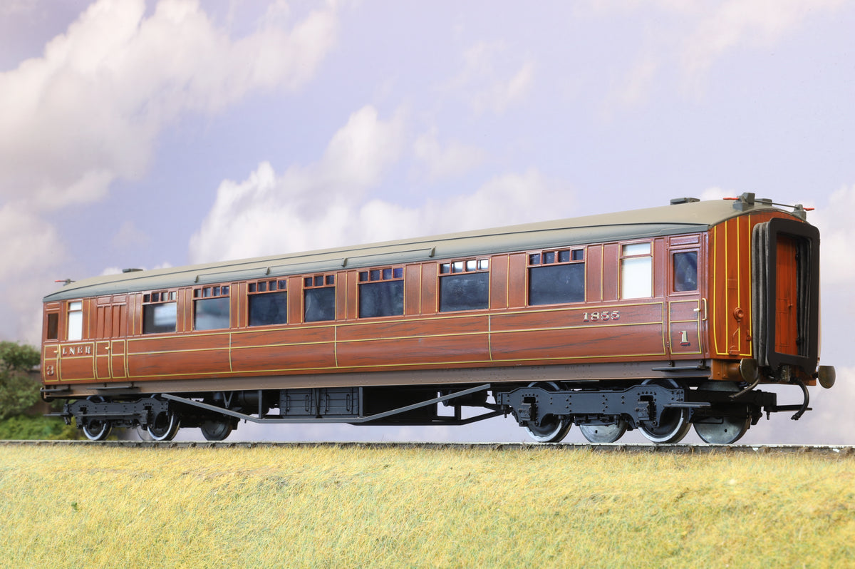Golden Age Models Finescale O Gauge Gresley LNER Teak Brake Composite