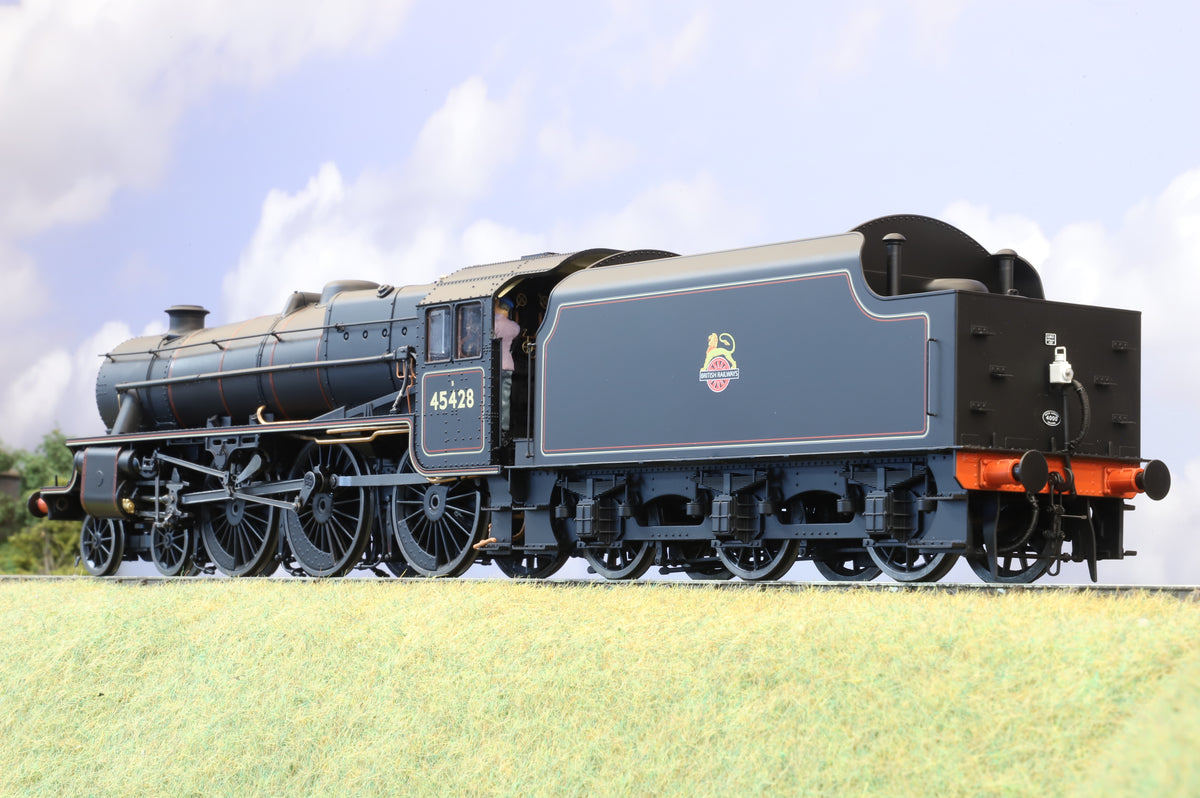 Finescale O Gauge Ellis Clark Trains Black 5 No. 45428 'Eric Treacy', BR Lined Black, Early Emblem, DCC Sound, Limited Edition