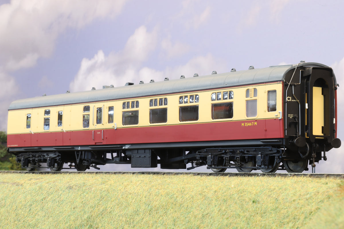 Heljan Finescale O Gauge MK1 BSK BR Carmine & Cream No. M35467M