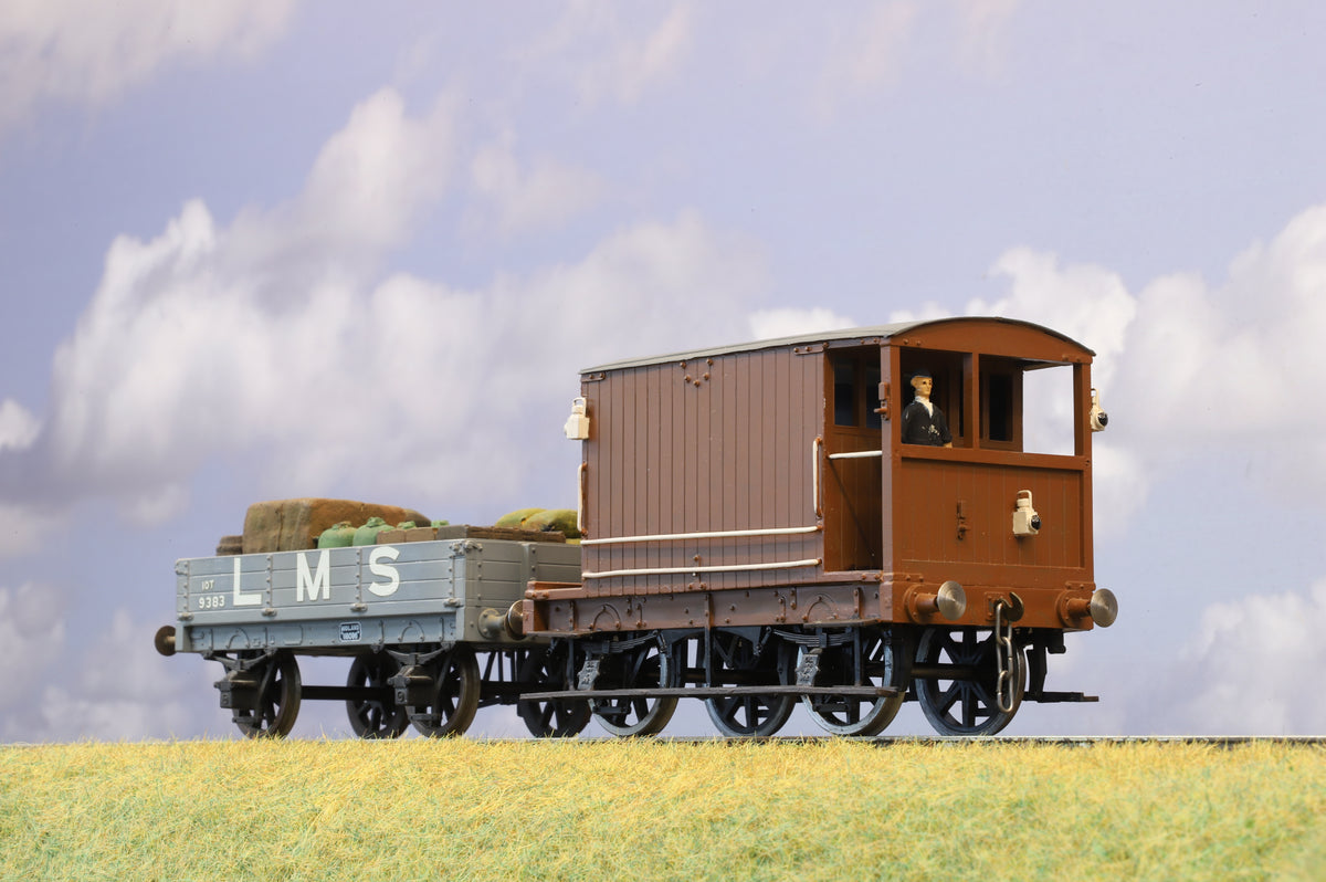 Slater's Finescale O Gauge (Kit-Built) LMS Open Wagon and Brake Van