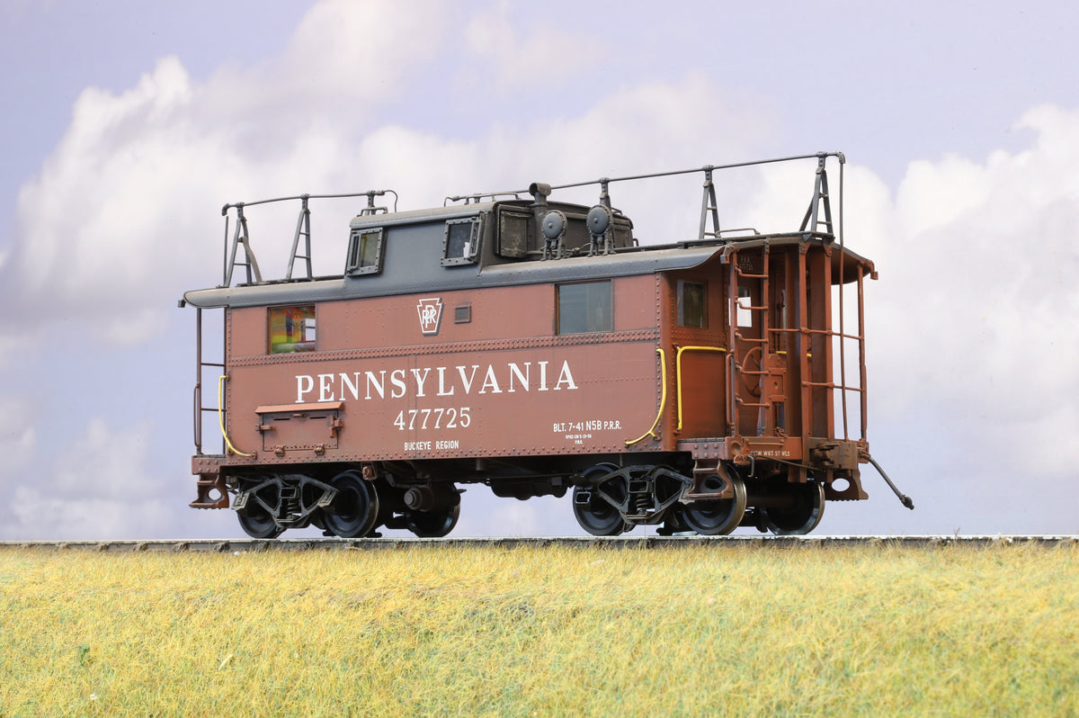Kohs and Company Finescale O Gauge Pennsylvania Railroad N5 Cabin Car (Professionally Weathered)
