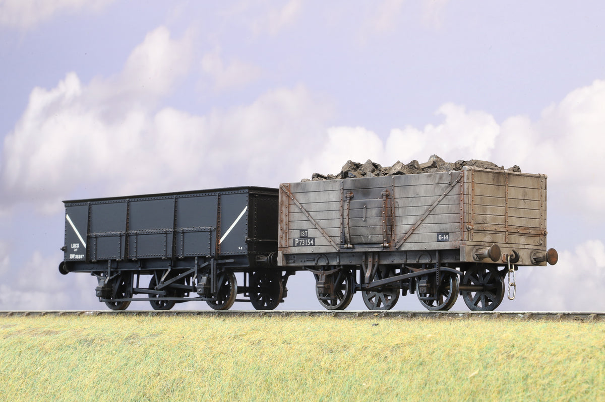 Finescale O Gauge (Kit-Built) BR Liveried Open Wagons