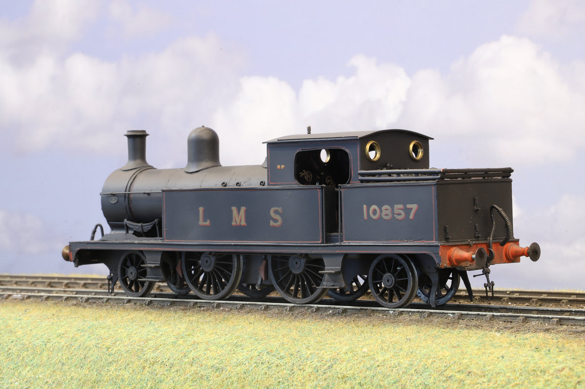 Finescale O Gauge (Kit-Built) ex-LYR Aspinall Class 5 No. 10857 LMS Lined Black Pro-Weathered
