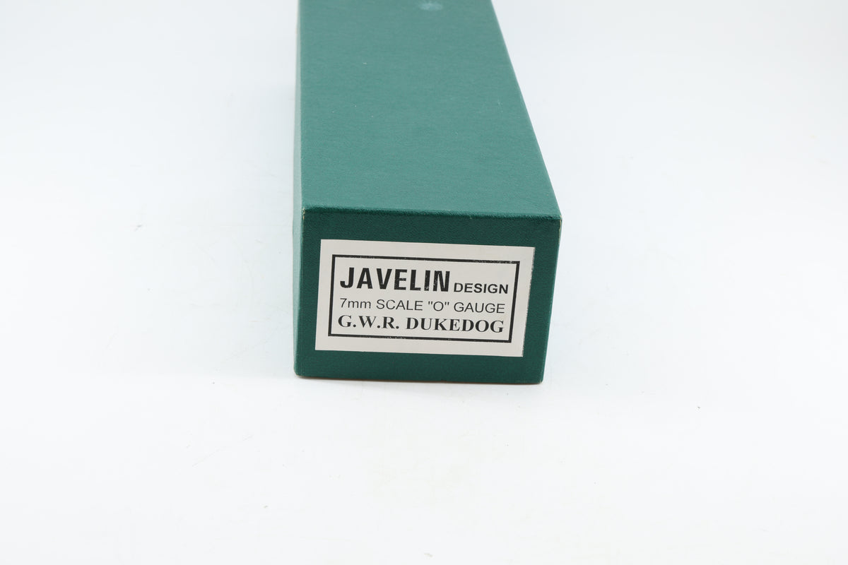 Javelin Design Finescale O Gauge GWR/BR Dukedog Locomotive & Tender Kit