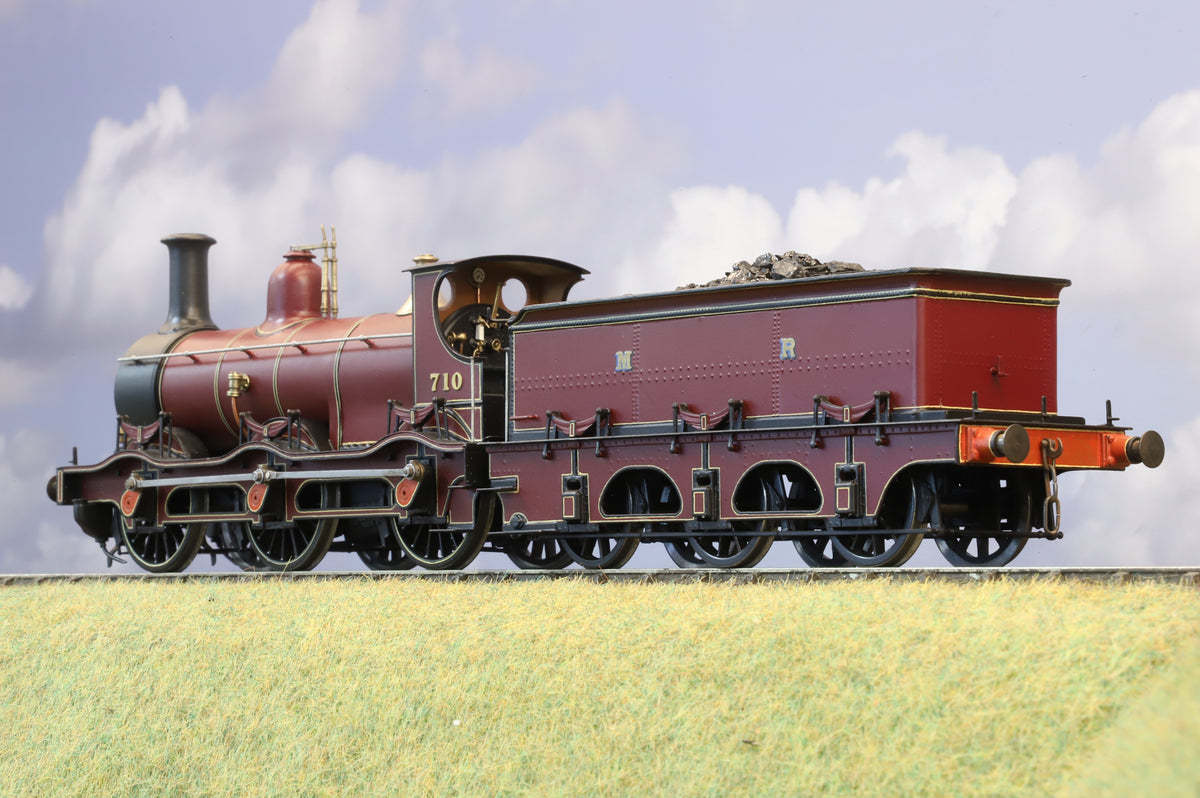 Finescale O Gauge (Kit-Built) Midland Railway Kirtley 700 Class No. 710, Lined Crimson Lake