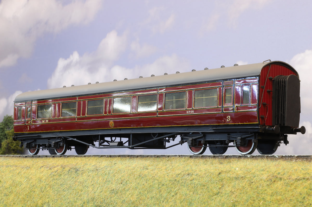 Finescale O Gauge (Kit-Built) LMS (ex-L&amp;YR) 1st/3rd Corridor Composite No. 3748