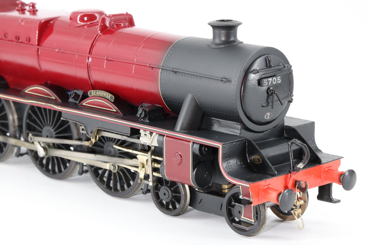 Finescale O Gauge (Kit-Built) LMS Jubilee No. 5705 'Seahorse' Pro-Glossed