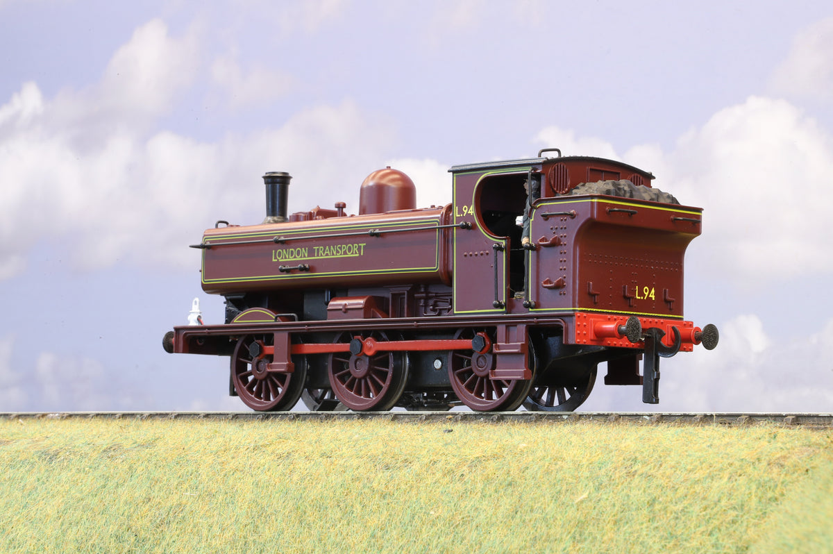 Darstaed Coarse Scale O Gauge ex-GWR 57xx Pannier Tank No. L.94, London Transport, 3-rail only (Copy)