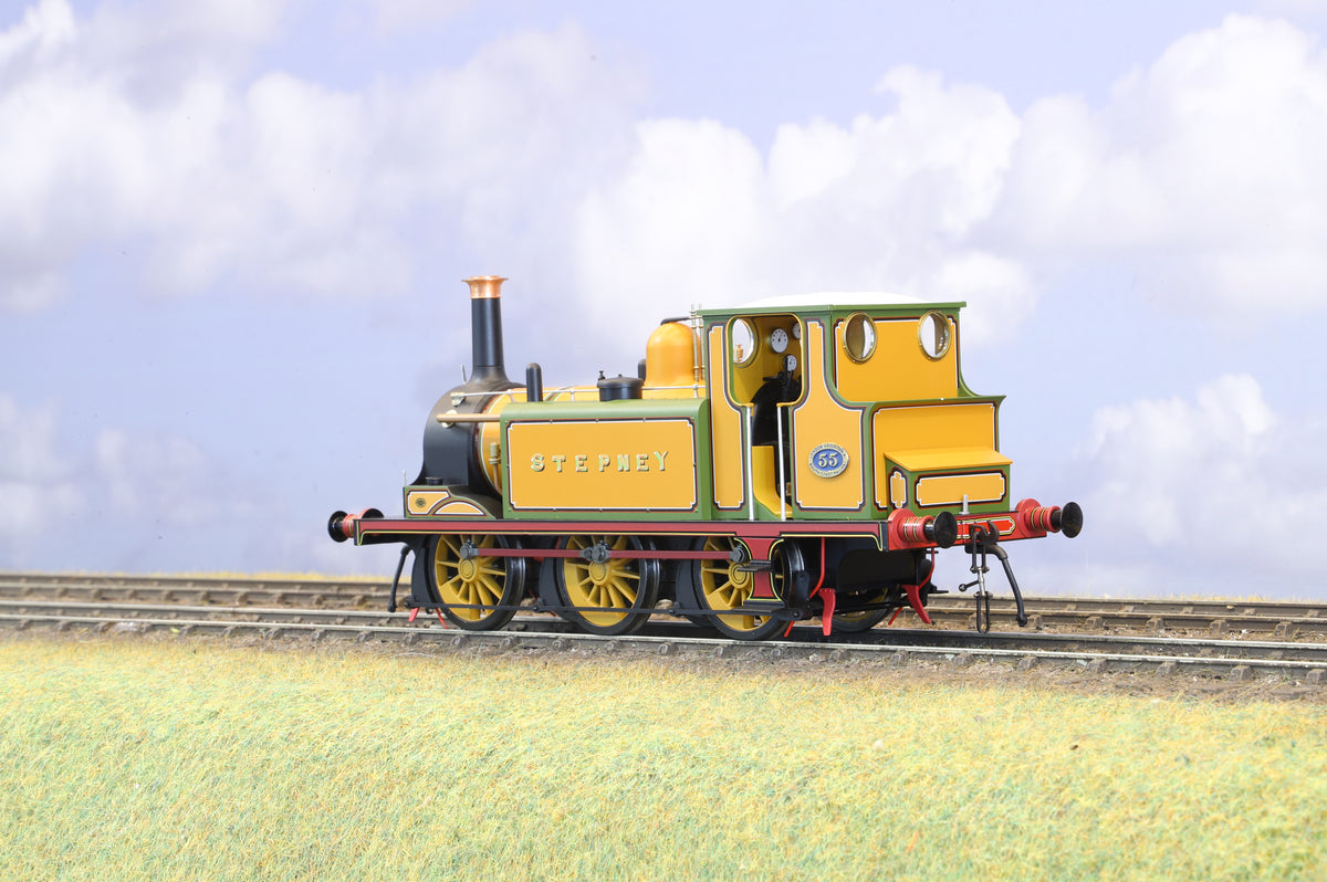 Dapol Finescale O Gauge 'Terrier' A1 No. 55 'Stepney' Improved Engine Green, DCC Sound