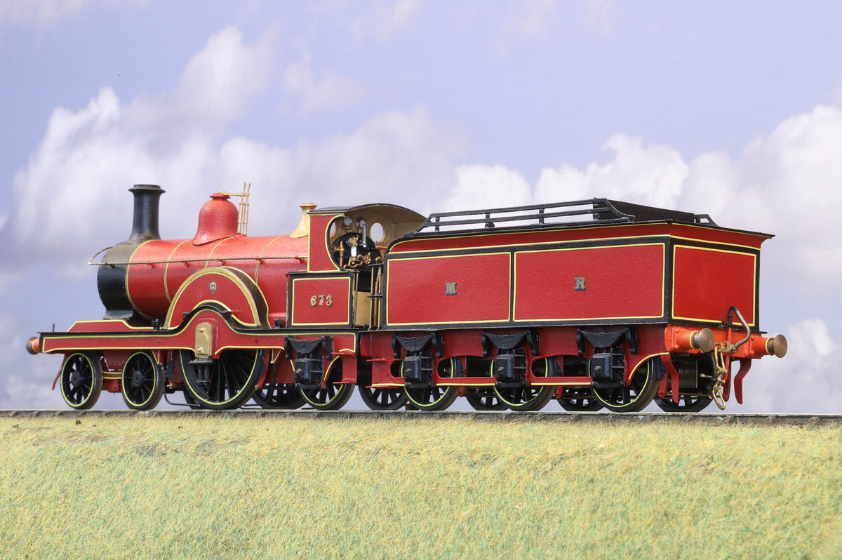 Slaters Kit built Finescale O Gauge Midland Spinner '673' Midland Red