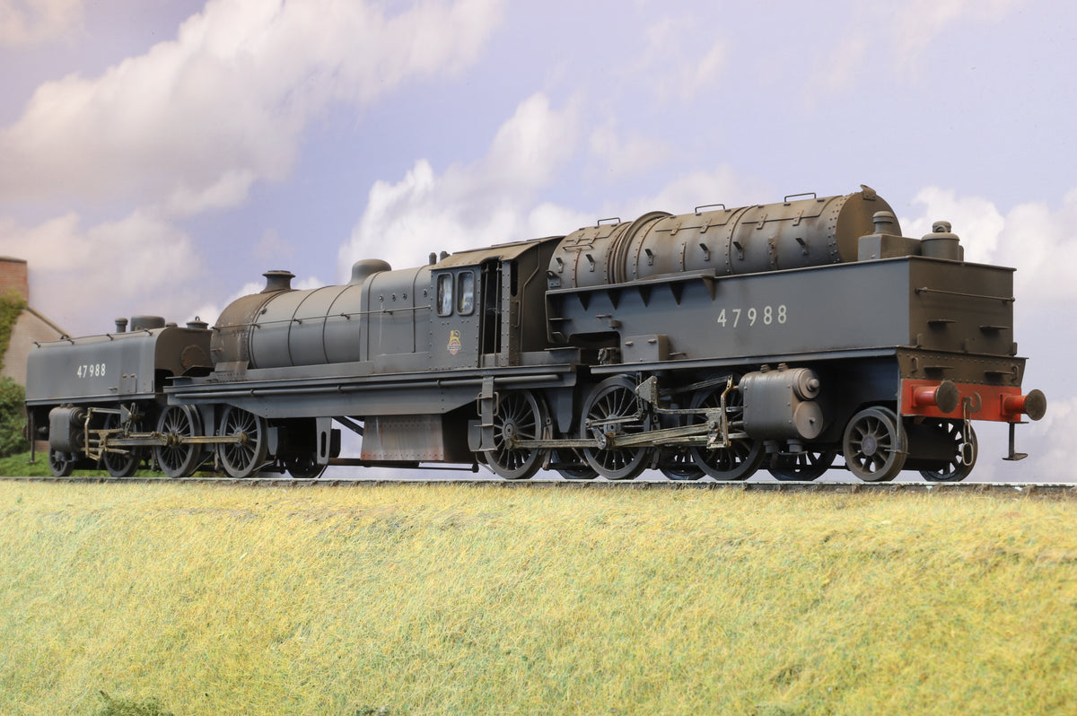 Finescale O Gauge (Kit/Scratch-Built) Beyer Garratt No. 47988 BR Black (Early Crest) Weathered by Neil Armitage