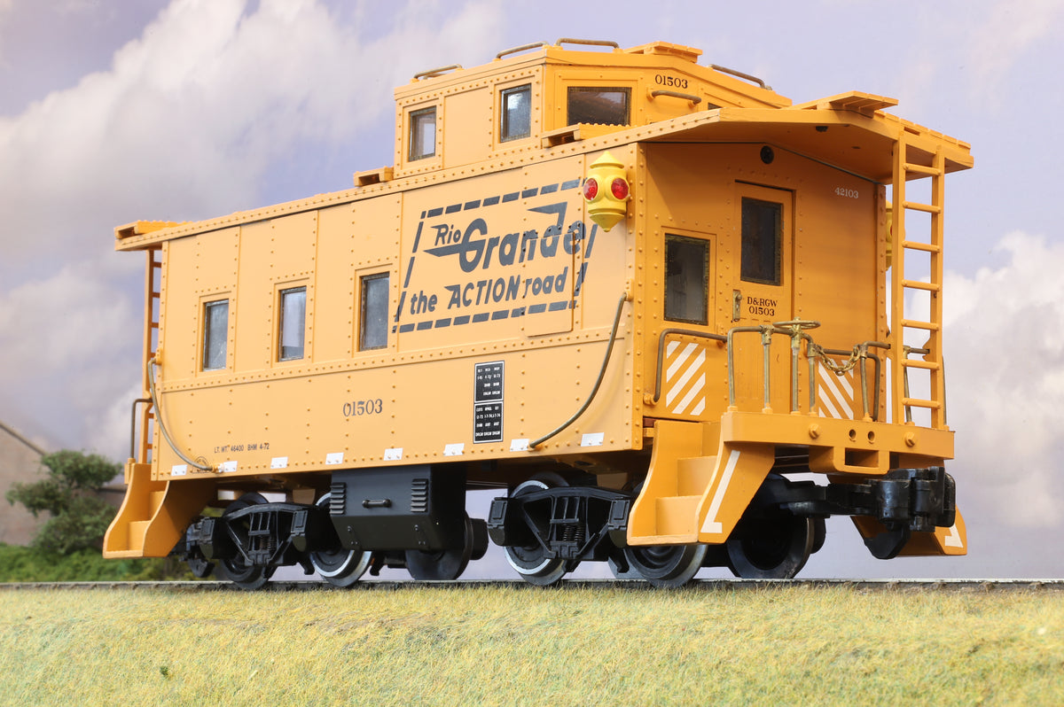 Gauge 1 (1:29) Rio Grande &#39;The Action Road&#39; Cupola Caboose
