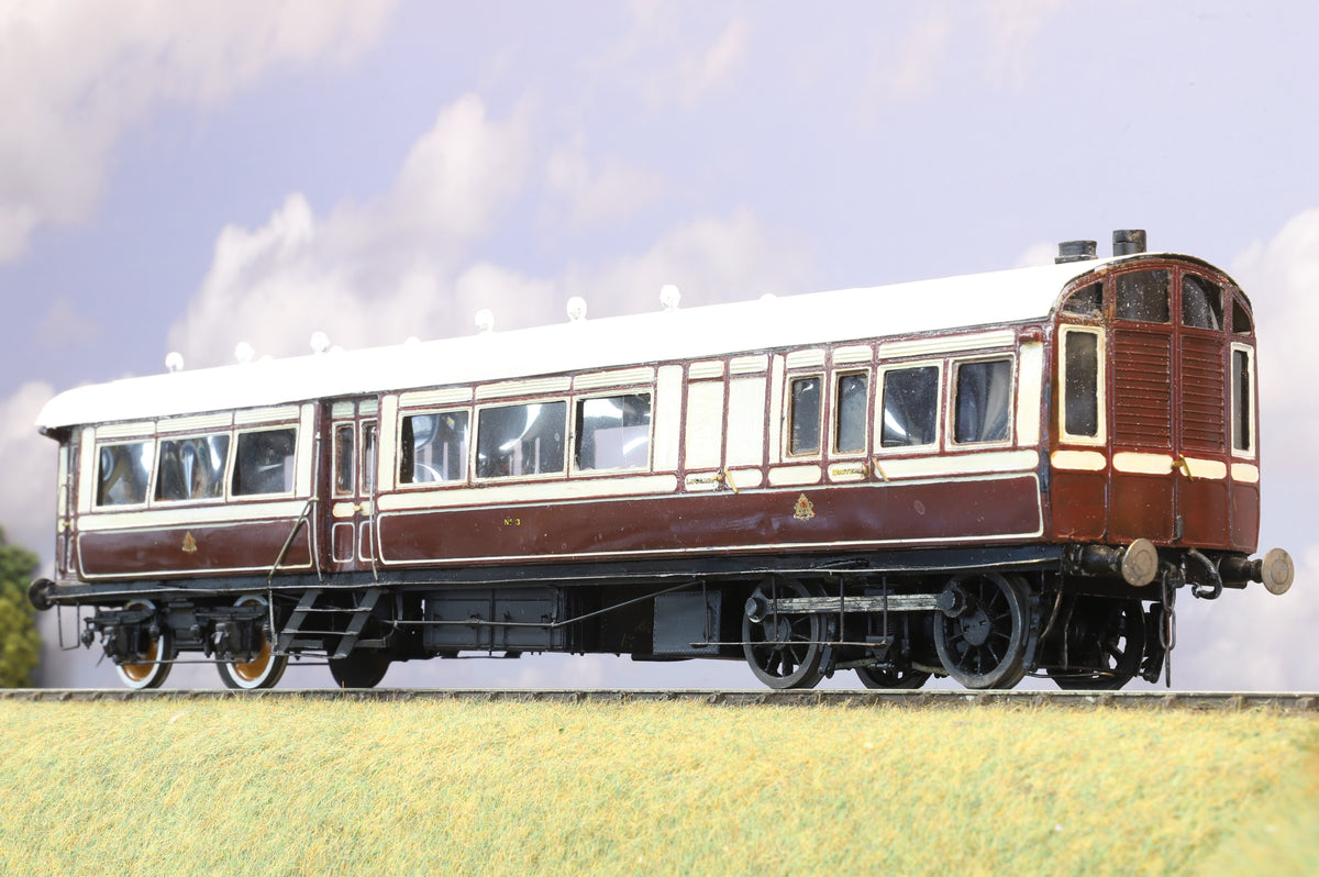 Finescale O Gauge (Kit-Built) LNWR Dia M7 Steam Railmotor No. 3