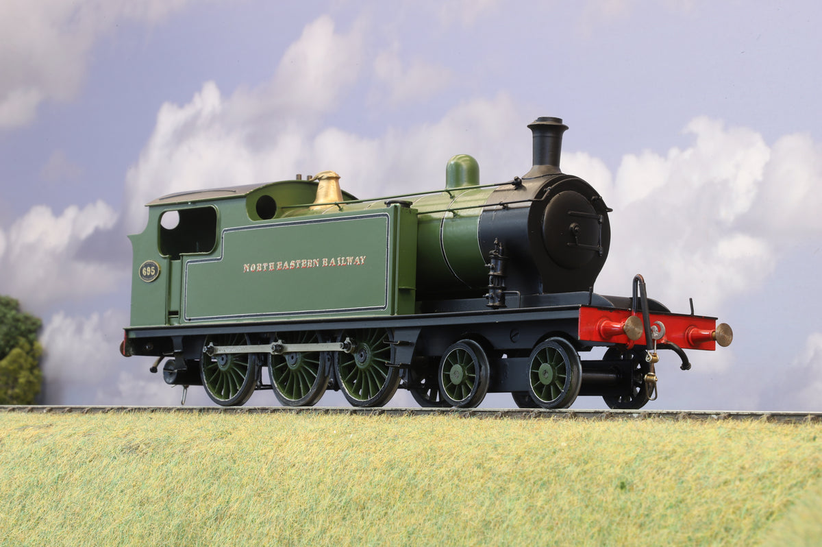 Finescale O Gauge (Kit-Built) North Eastern Railway W Class 4-6-0 No. 695, NER Lined Green