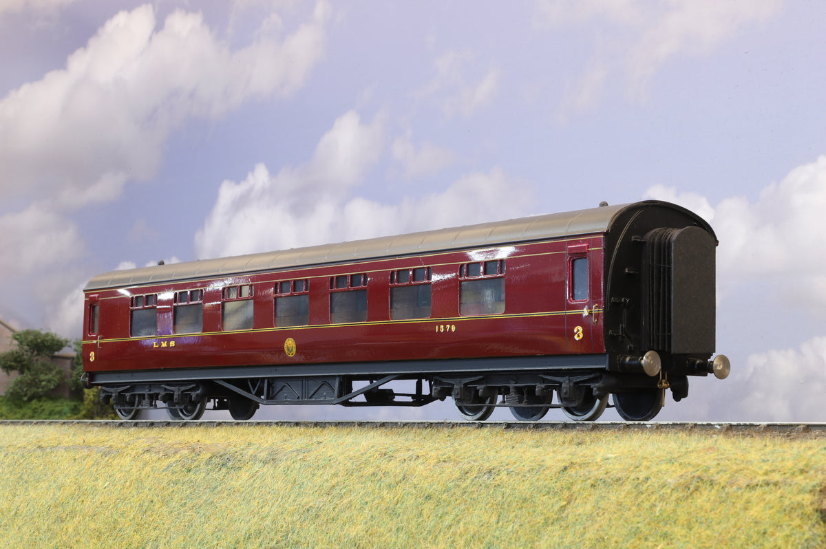 Kit-built Finescale O Gauge LMS Third Corridor No.1579