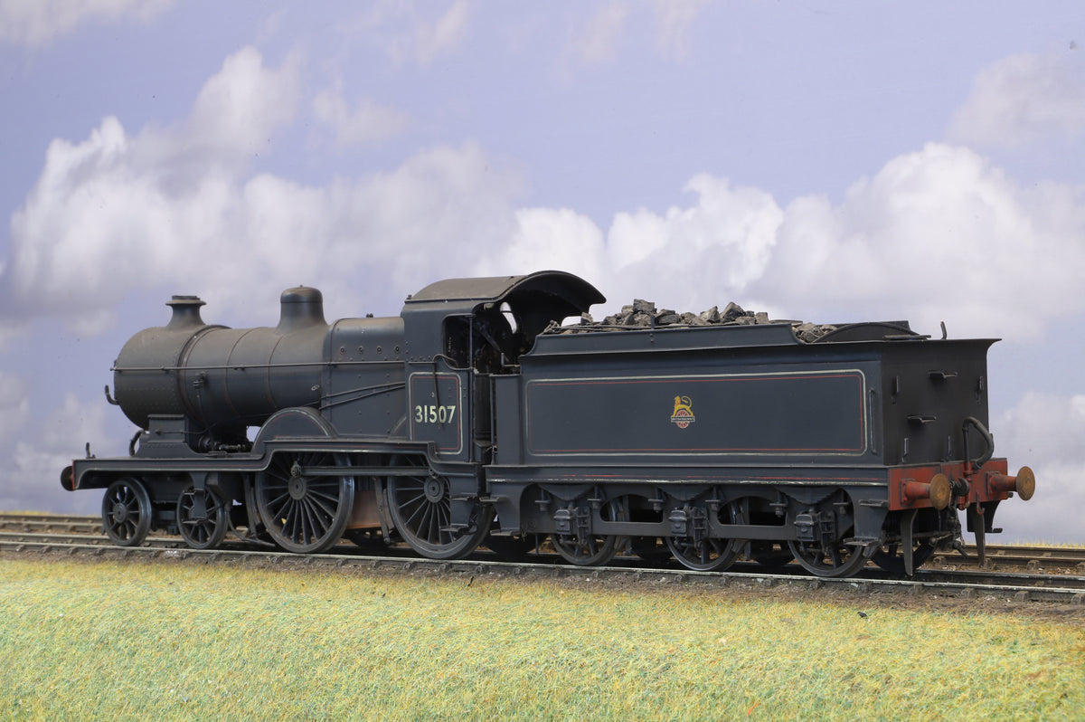 Finescale O Gauge (Kit-Built) ex-SECR Rebuilt E1 No. 31507 BR Black Pro-Weathered