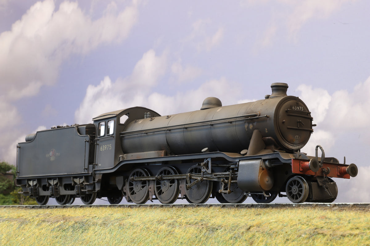 Finescale O Gauge (Kit/Scratch-Built) Gresley O2 No. 63975 BR Black (Late Crest), Weathered