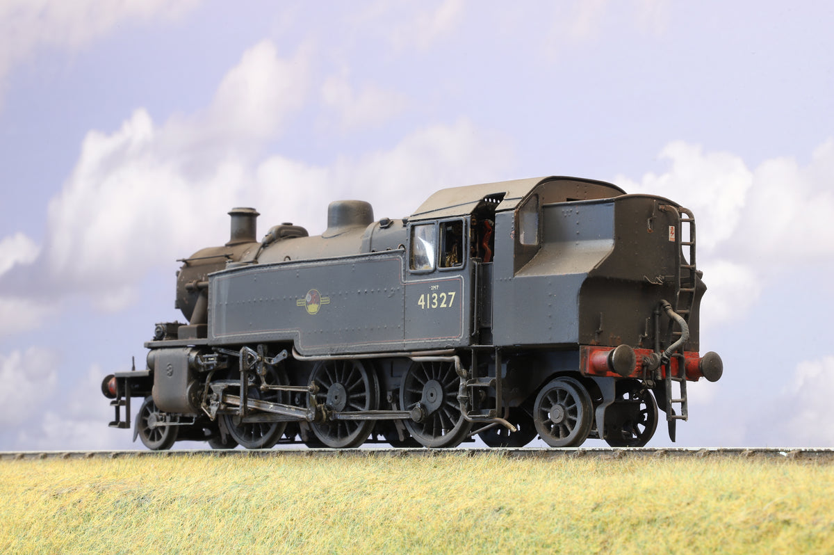 Finescale O Gauge (Kit-Built) Ivatt 2MT No.41327 BR Black Weathered by Neil Armitage