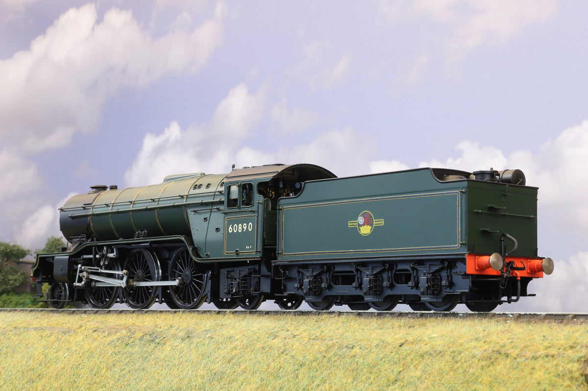 SanCheng Finescale O Gauge Gresley V2 No. 60890 BR Green Late Crest