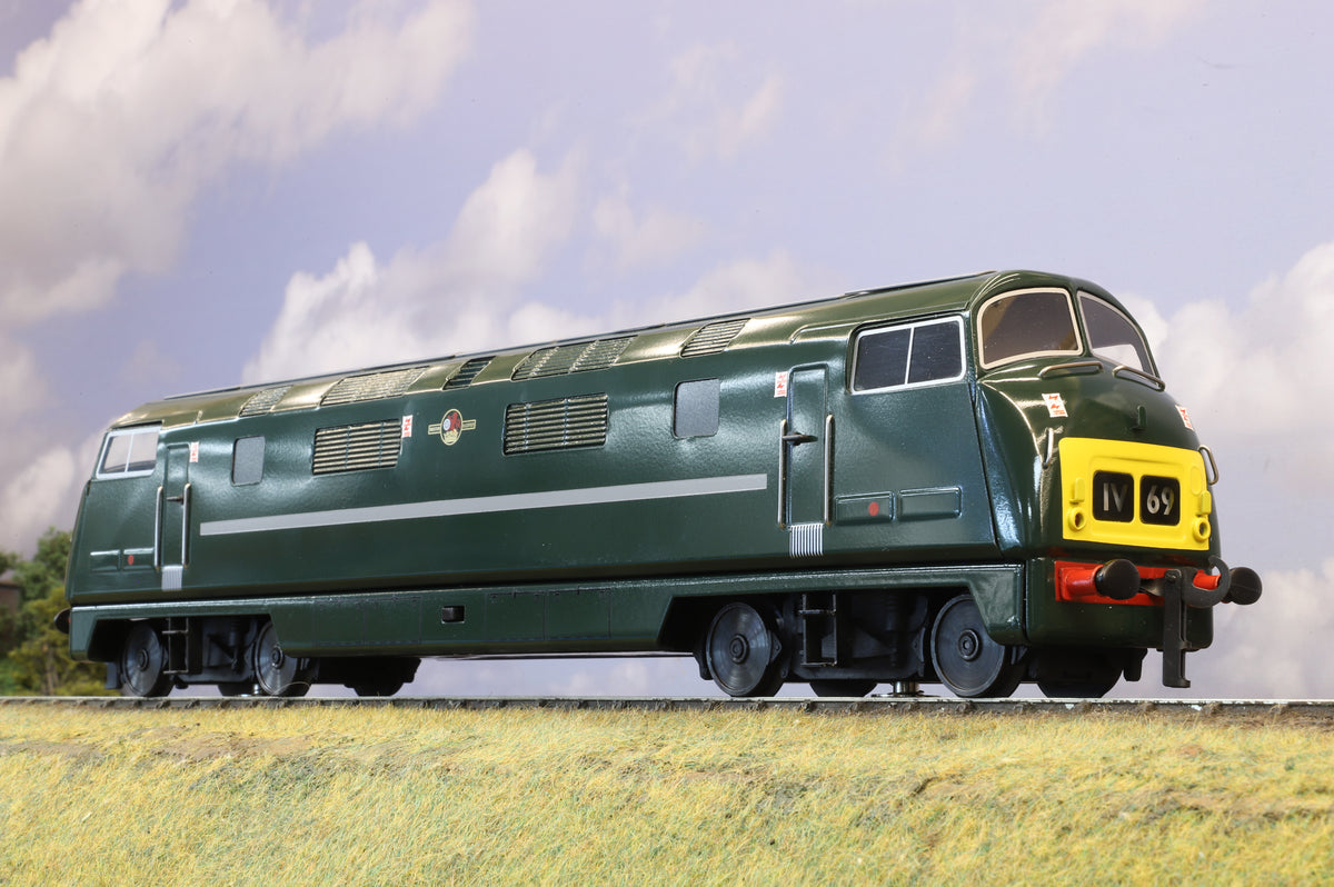 Ace Trains Coarse Scale O Gauge 'Warship' BR Green SYP 2/3 rail operation