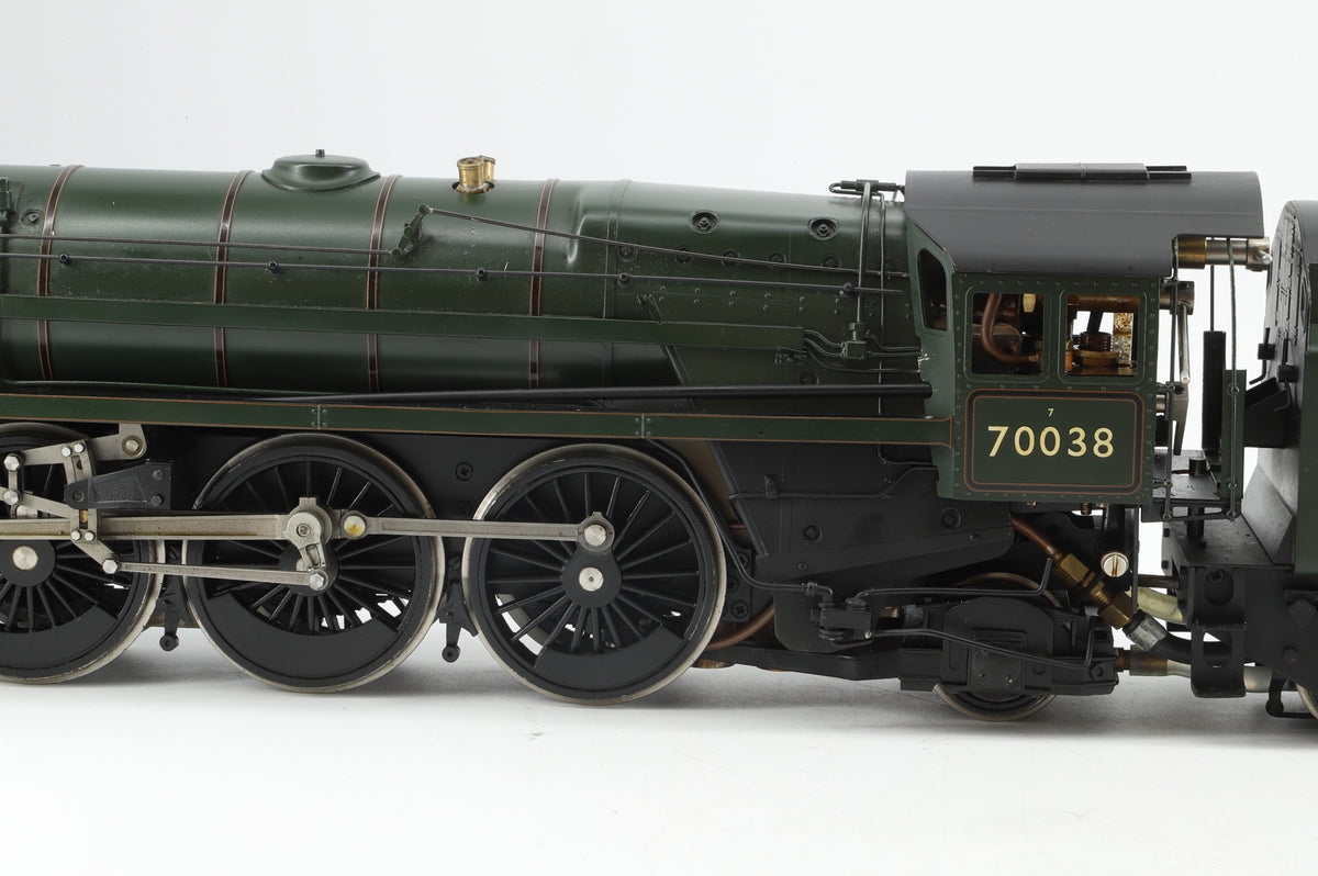 G1MRC/Accucraft Gauge 1 Live Steam BR Standard Class 7 Britannia No. 70038 'Robin Hood'