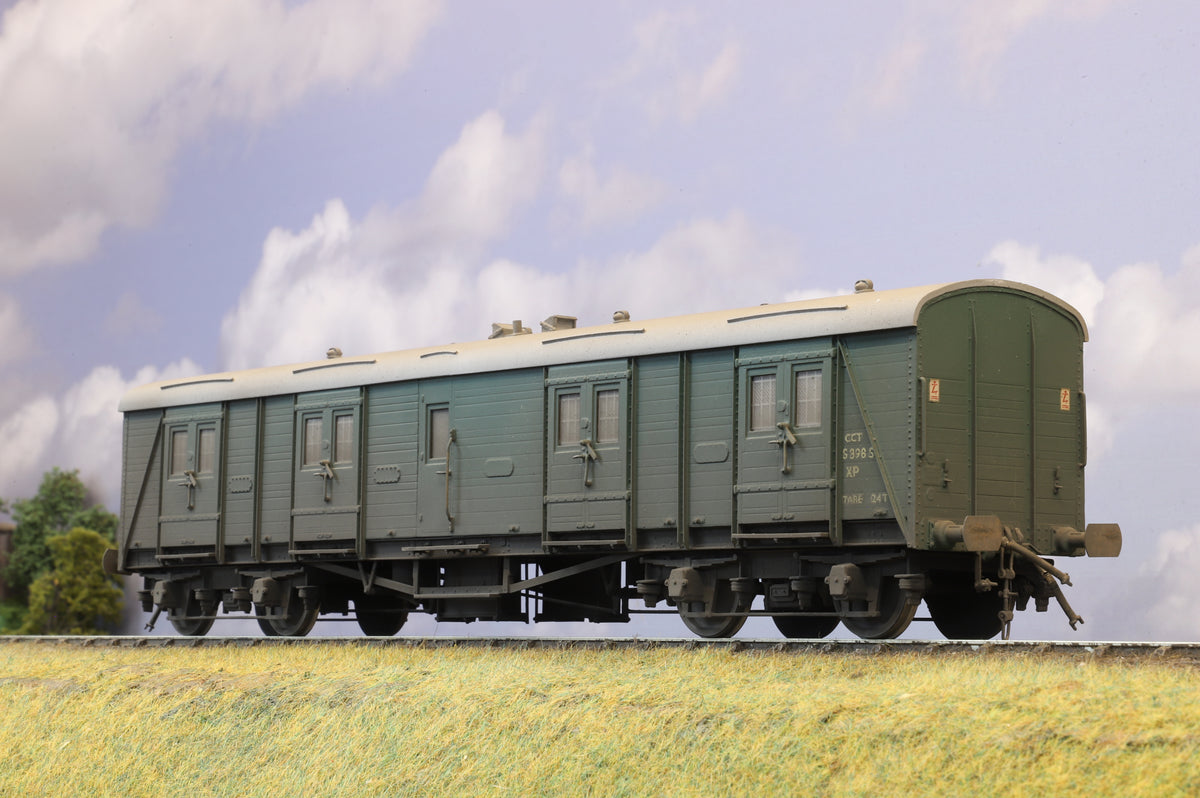 Kit-built Finescale O Gauge (ex SR) BR Bogie CCT Van