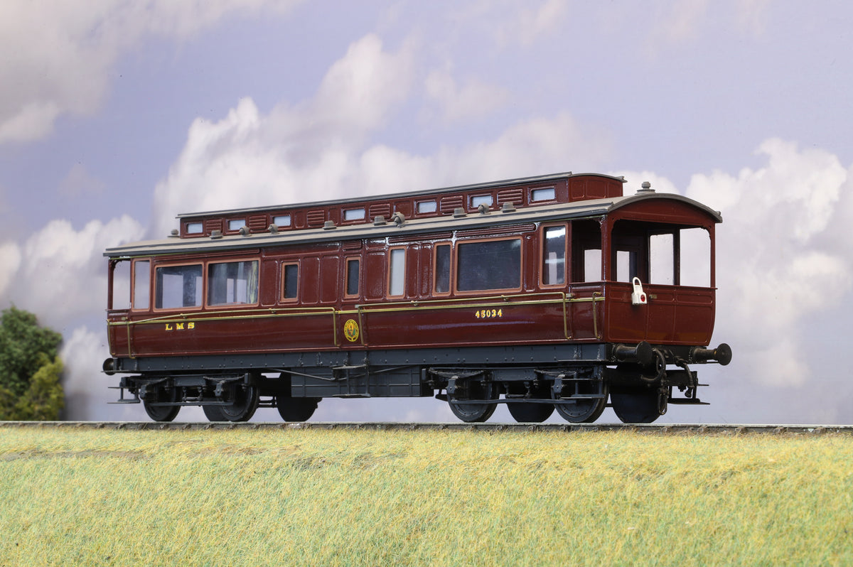 Kit-built Finescale O Gauge  ex-Midland Railway Inspection Saloon No.45034