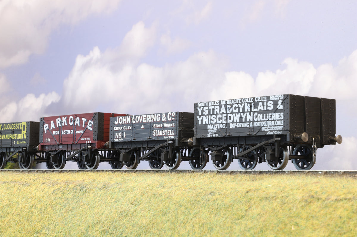 Slater&#39;s Finescale O Gauge (Kit-Built) Rake Of 4 Private Owners Wagons