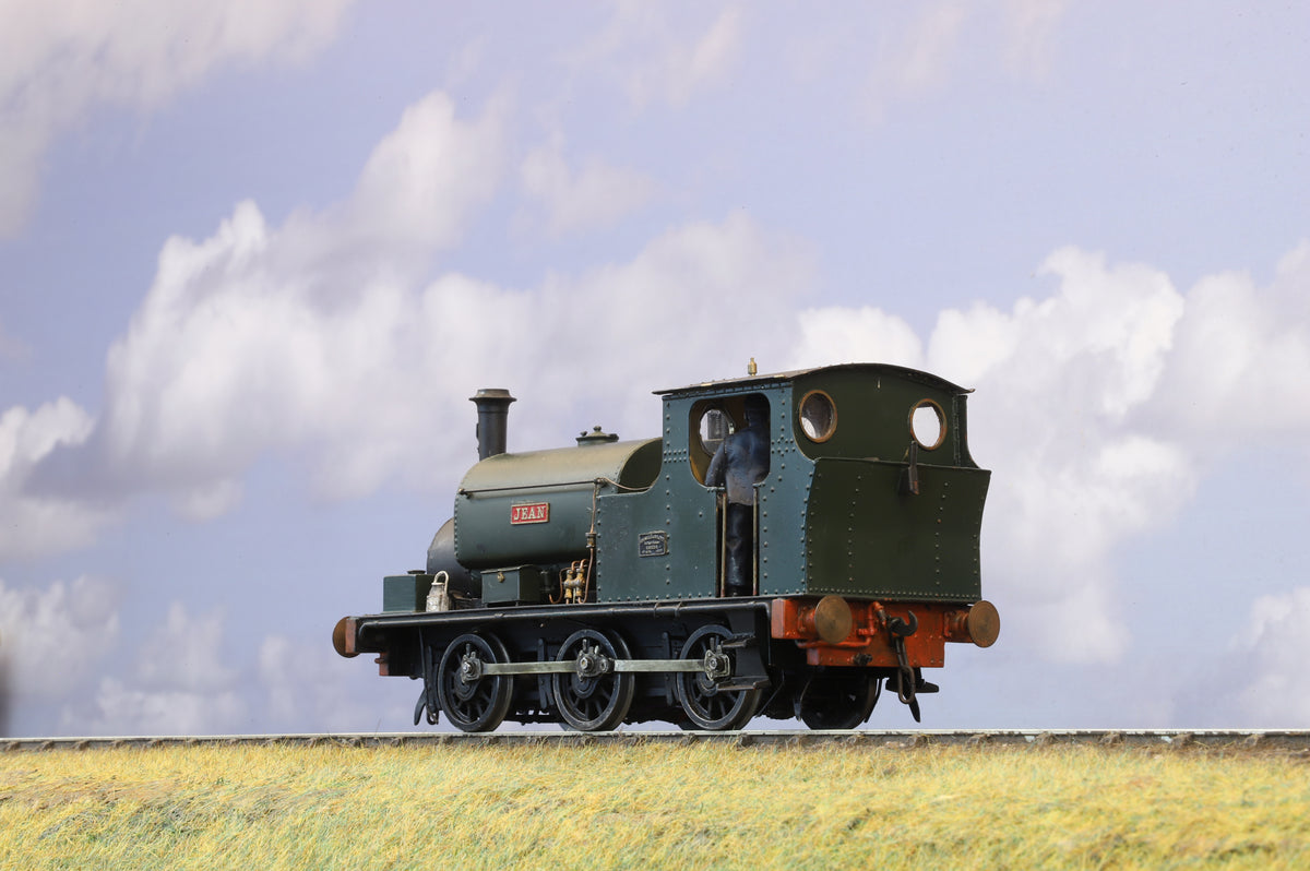 Kit-built Finescale O Gauge Hudswell Clarke Standard Contractor&#39;s Tank &#39;Jean&#39; Dark Green