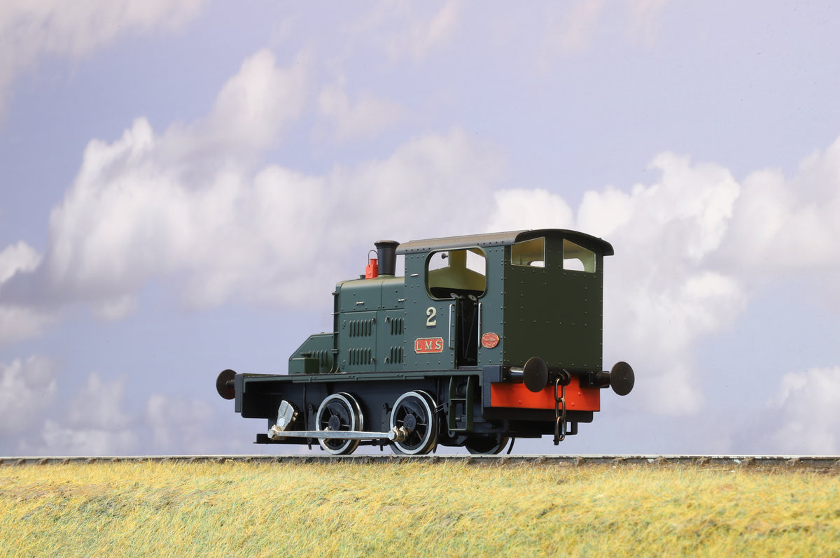 Ixion Finescale O Gauge Fowler 0-4-0 Diesel Mechanical Shunter Unlined Green