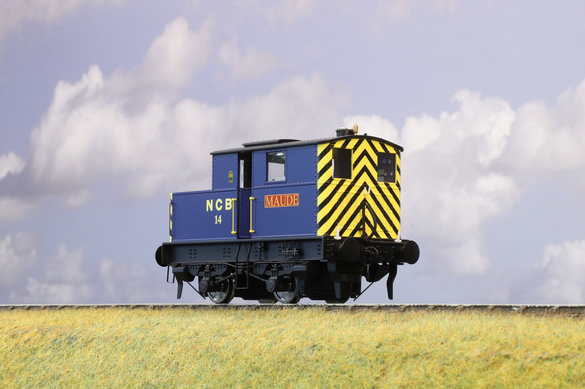 Dapol Finescale O Gauge Sentinel Steam Shunter No. 14 &#39;Maude&#39; NCB Blue