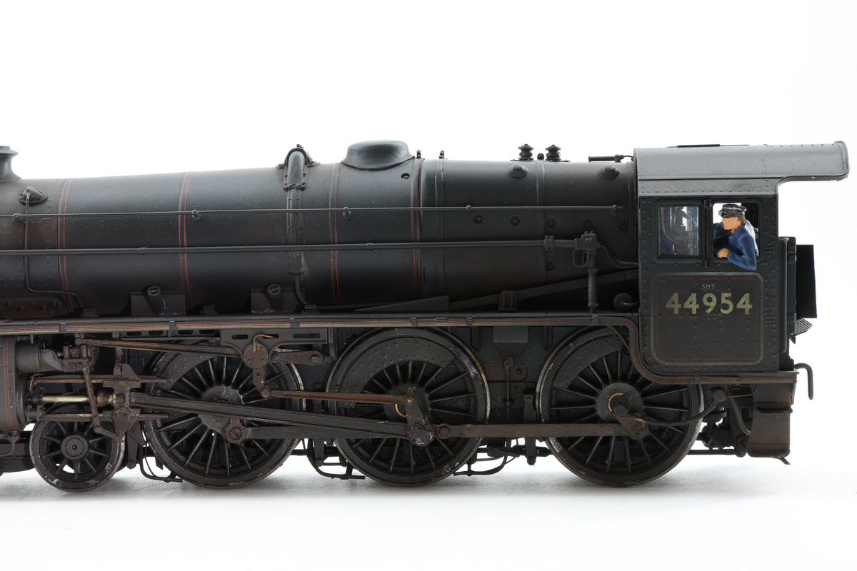 David Andrews Finescale O Gauge (Kit-Built) ex-LMS Stanier Black 5 No. 44954, Weathered