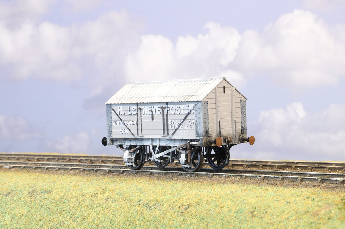 Dapol Finescale O Gauge Salt Van 'H. Le Neve Foster' No. 531, Weathered