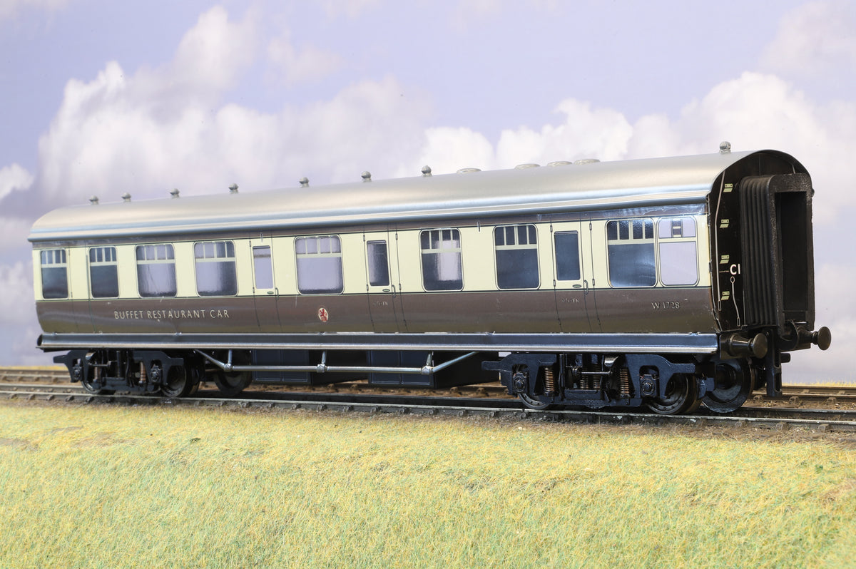 ACE Trains Coarse Scale O Gauge BR MK1 RB Buffet Restaurant Car, Chocolate & Cream