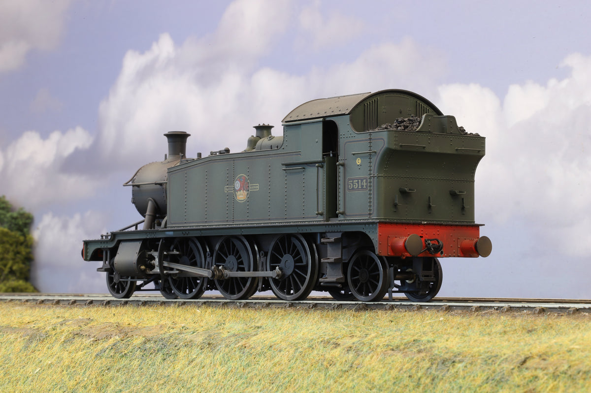 Lionheart Finescale O Gauge Class 55xx No.5514 BR Lined Green (Late Crest), Weathered