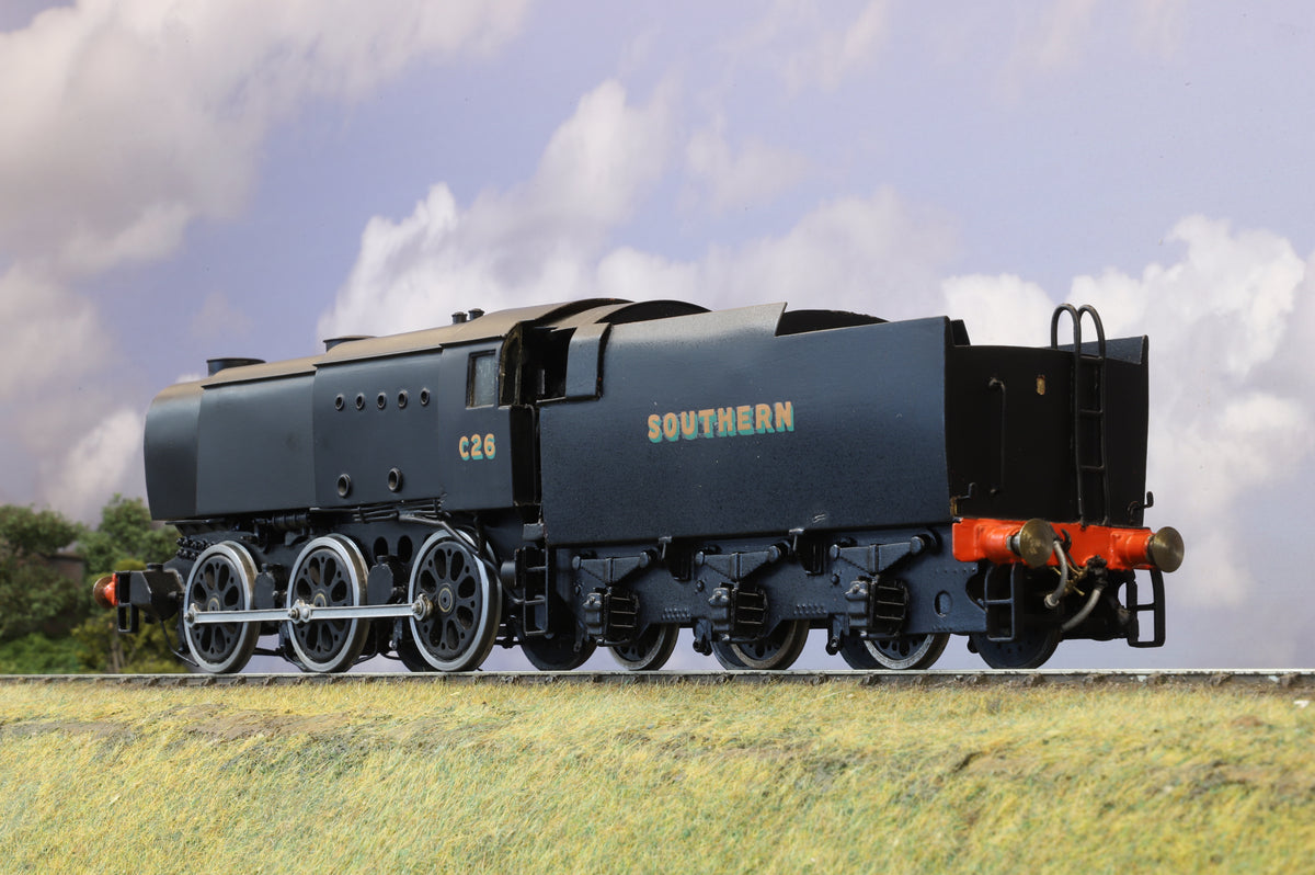 Kit-built Finescale O Gauge SR Q1 No. C26, Southern Black