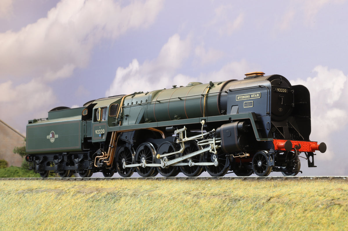 55H/L.H Loveless Finescale O Gauge Class 9F No. '92220' 'Evening Star' BR Green (Late Crest)