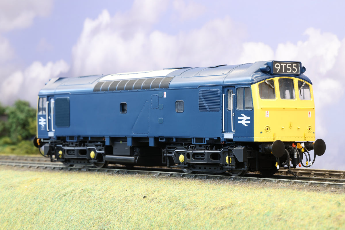 WORKSHOP Finescale O Gauge Heljan Class 25/3 BR Blue (Unnumbered)
