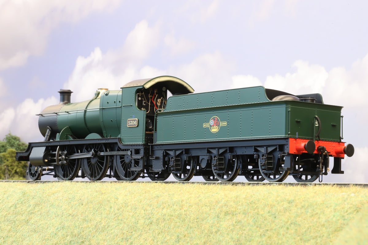 Heljan Finescale O Gauge 2-6-0 'Mogul' 43xx Class No.5306 BR Unlined Green