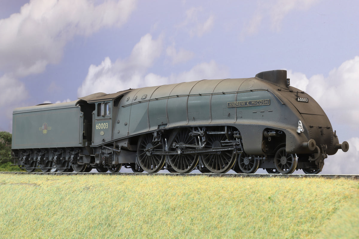 Golden Age Models Finescale O Gauge Gresley Class A4 No. 60003 'Andrew K. McCosh' (Pro Weathered)