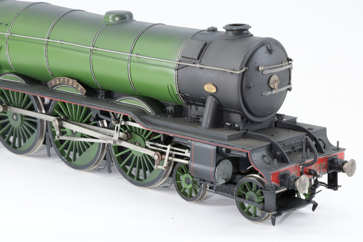 Sancheng/Bachmann Brassworks Finescale O Gauge Class A3 No. 2750 'Papyrus' LNER Green Pro-Weathered