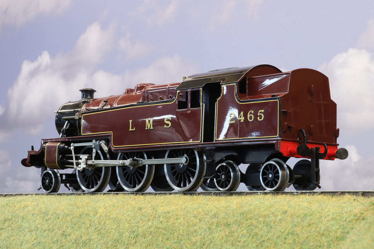 Ace Trains Coarse Scale O Gauge 2-6-4T No. 2465, LMS Lined Maroon, with Smoke Unit