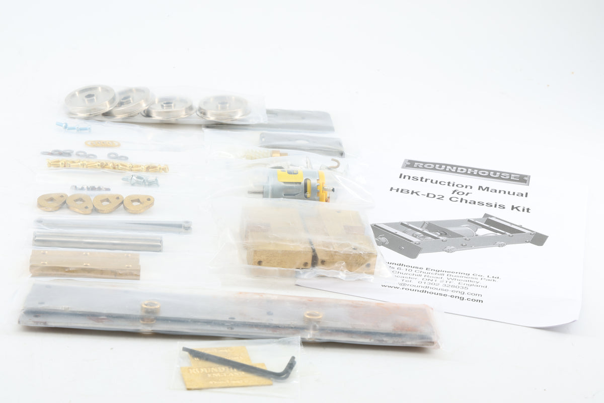 Roundhouse 16mm (32/45mm Gauge) HBK-D2 0-4-0 Chassis Kit